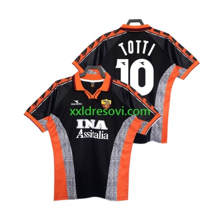 AS Roma Totti 10 1999 Retro Treći Nogometni Dres 1998 AS Roma Totti 10 1999 Retro Treći Nogometni Dres 1998